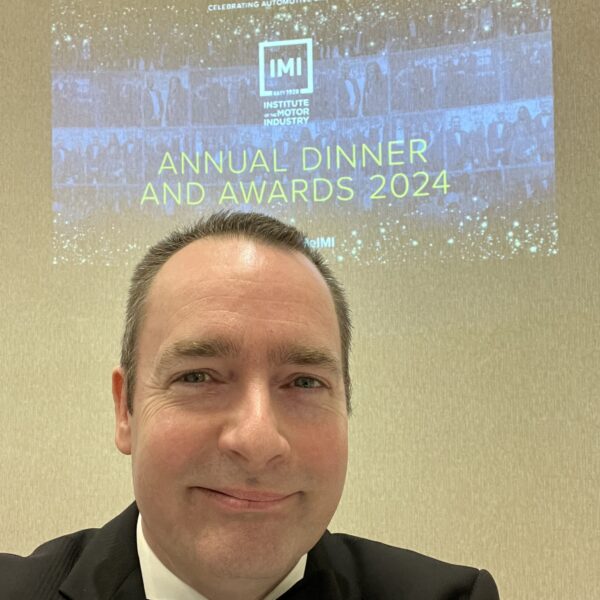 Ben Stockton at the finals of the 2024 IMI Dinner and Awards